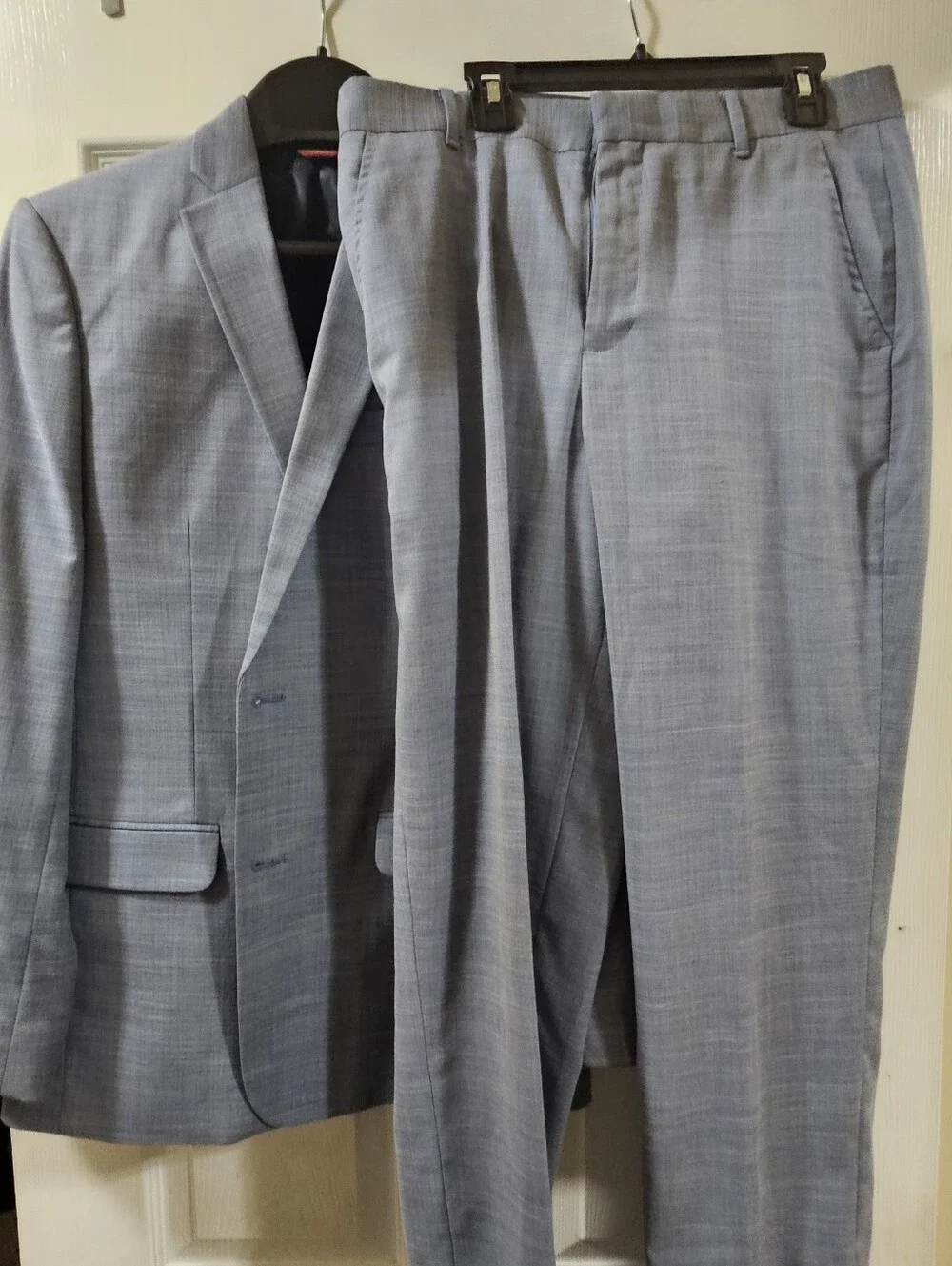 Tommy Hilfiger Light Blue Boys' Two-Button Blazer